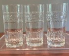 Imperial Glass-ohio Hampton 12 Oz Flat Tumbler - Vintage Set Of 3 Glasses 5-5 8 