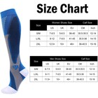 Compression Socks Flight Travel Anti Fatigue Support Stockings For Men   Women 