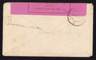 1901 Boer War South Africa Cover Pow Ohms Censored  Forwarded To Bermuda