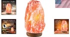 8-10  Himalayan Salt Lamp - Dimmable Night Light Included