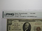  10 1929 Kane Pennsylvania Pa National Currency Bank Note Bill Ch  5025 Vf20 Pmg