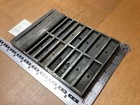 Metal Letterpress Furniture - 12 Pieces  All Metal - All 35 Pica - Lot E