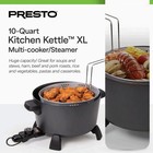 Presto 10qt Kitchen Kettle Electric Multi-cooker 06009