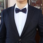  Horse Racing Bow Tie Men s Horse Animal Men s Bowtie 4 7 Inch 01-navy Blue
