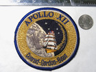 Vintage original Apollo 12  quarantine  Crew Patch Dallas Cap Variant 2 Nasa