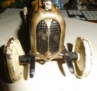 Hubley ---- Original  5 Racer Race Car With Opening Engine Hoods   Original Cast