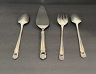 1847 Rogers Bros Is Eternally Yours Silverplate Large Serving  4 Piece Set Vtg 