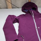 Columbia Titanium Jacket Womens Large Purple Omni-heat Waterproof Insulated Ski