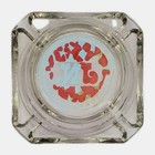 Vintage Glass Marketing Ashtray  jerry s Nugget Casino   Las Vegas Nevada Nv