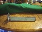 Vintage Stained Leaded Glass Kaleidoscope Blue Slag Glass W  Spinning Wheel