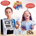 2025upgraded Atm Bank Kids Talking Piggy Bank Atm Bank Machine For Real Money   