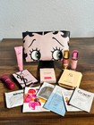 Betty Boop X Ipsy Makeup Bag Beauty Fragrance Sample Lot Ysl Armani Flowerbomb