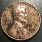 1968 P Lincoln Memorial Cent Philadelphia Mint Penny Doubled Date   Liberty