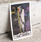 Haunted Active Spirit Positive Witch Own Magick Tarot The Hermit Card Galaxy 