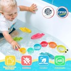 11 Pcs Toddler Bath Toys For Kids Ages 1-3 Baby Shower Mold Free    