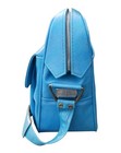 Vtg Samsonite Silhouette Aqua Blue Carry On Travel Luggage Bag   Shoulder Strap