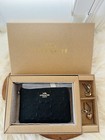 Nwt Coach Cf358 Boxed Corner Zip Wristlet In Signature Smooth Calf Leather  148