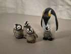 Schleich Emperor Penguin Chicks    09 And Momma Penguin    10 Retired 