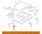 New Genuine Honda Accord Hood Prop Rod Holder Clip 2008-2012 91503-ta0-a01