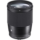 Sigma 16mm F1 4 Dc Dn Contemporary Sony E 24mm Equivalent 67mm Filter 405g