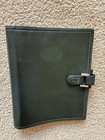 Day-timer Green Leather Binder 7 Rings 1 25  Magnetic Latch