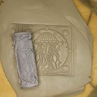 Clay Hammered Texture Roller Beautiful Pattern Craft Art Tool For Potters