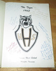 1963 The Tiger - Humes High School Yearbook Of Memphis  Tn  - Elvis Presley