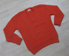 Vintage 50s Shaglander By Darlene Sweater Womens  38  100  Wool V Neck Usa
