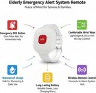 Wireless Caregiver Pager Life Alert System For Seniors No Monthly Fee  Wi-fi App