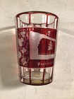 Vintage Bohemian Clear   Amber  Glass Lendl Estate 4 5     Dated 1856