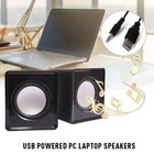 3 5mm Jack Usb Wired Computer Speakers Stereo Fit For Pc Laptop Notebook Desktqx