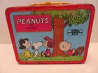 Peanuts Metal Lunchbox   Thermos 1973 Red