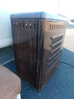 Antique 1930s Cast Iron Sears Coal Wood Porcelain Body Parlor Stove Heater Hot  