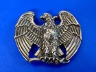 Eagle Usa Patriotic Belt Buckle Metal Wings Spread Avon 1982 Majestic Eagle