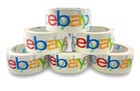 6 Rolls Ebay Official Packaging Tape Color Logo 2    X 75    Yard Free Shipping