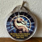 Mortal Kombat Movie 1995 Video Release Premier Promo Keychain  Keyring Rare