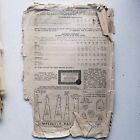 1940s Vintage Simplicity 3649 Dressing Gown House Dress Sewing Pattern