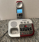 Panasonic Kx-tgm450s Cordless Telephone  Answering Machine Amplified Visual Ring