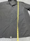 Chef Works Men s Black Short Sleeve Cook Server Shirt L Large Restaurant Uniform