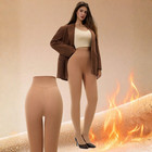 Women S Thermal Fleece Lined Tights High Waist 600d Winter Thick Pants Pantyhose