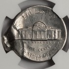 1964 Ngc Ms64 Off Center Double Struck On Broadstruck Nickel Mint Error Wow