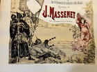 Vintage Original French Opera Poster El Cid Music By Massenet 1900 Arabic Theme