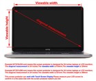 2pcs Anti-glare Screen Protector For Acer Asus Hp Sony Dell Msi Toshiba Lenovo