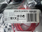 Plantronics Blackwire C3220 Usb-a Headset Black red New Sealed