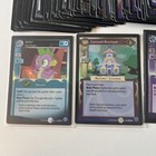 Huge My Little Pony Mlp Ccg Tcg Card Lot With Ur R No Duplicates   8 Foil Cards