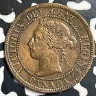1896 Canada Large Cent Lot e7248 Nice Detail  Old Cleaning