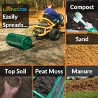 Landzie Lawn   Garden Spreaders - 36  Heavy Duty Metal Mesh Basket Spreader