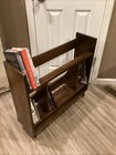 Vintage Mid Century Danish Modern Wood Bookshelf Bookcase