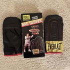 Everlast 4312y Youth Speed Bag Boxing Training Gloves Black Genuine Leather