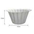 500pack Disposable Coffee Paper Filters K Cup Keurig Brewers Single Serve